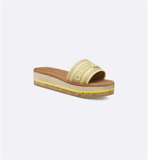 dioriviera dway slide price|dioriviera platform slides.